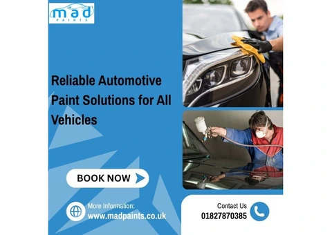 Reliable Automotive Paint Solutions for All Vehicles