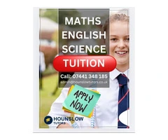 English, Maths and Science Tuition for Years 1 to 13