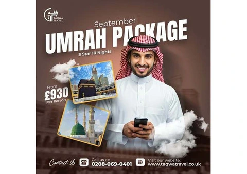 Umrah Packages: A Sacred Journey with Taqwa Travel