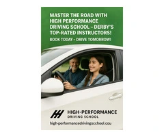 High Performance Driving School – Elite Driving Lessons in Derby!