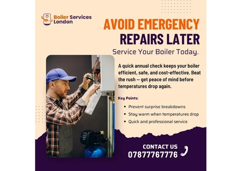Same-Day Emergency Boiler Repairs Local to You in London