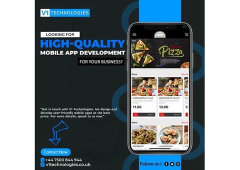 Best iphone App Development Service - V1 Technologies