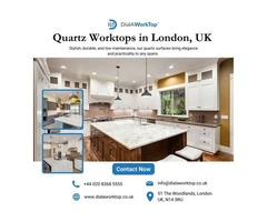 Quartz Worktops| Dialaworktop| +44 0208 368 5555