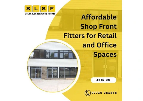 Professional Shop Front Fitting Services in London