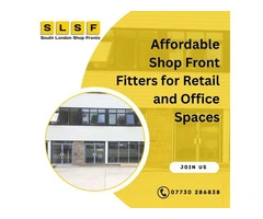 Professional Shop Front Fitting Services in London