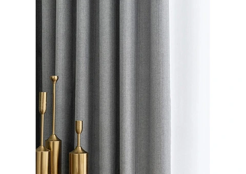 Stylish & Practical Grey Blackout Curtains