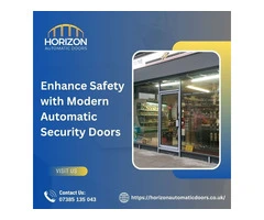 Upgrade Your Entry with Automatic Glass Doors Solutions