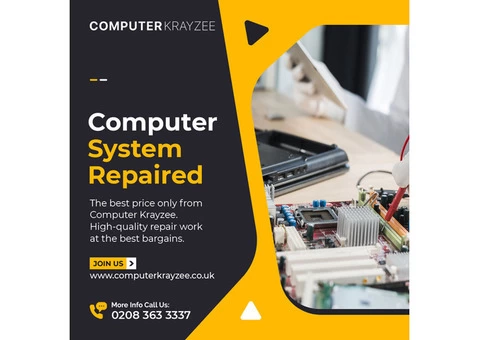 Top Computer Repair Services in Enfield- Computer Krayzee