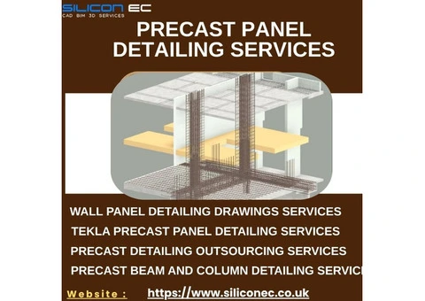 Precast Panel Detailing Services in London,UK