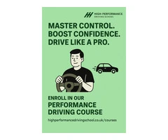 Unlock Your Full Potential with a Performance Driving Course in the UK