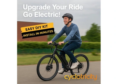 Up to 40% Off Electric Bike Conversion Kits | Front, Rear & Mid-Drive eKits