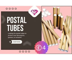 Buy Postal Tubes Online – Secure Cardboard Tubes UK