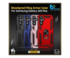 Buy Wholesale Compatible Shockproof Ring Armor Case For Samsung Galaxy S25 Plus in UK