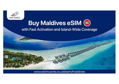 Your Maldives eSIM is Just a Click Away – Instant Setup, No Stress
