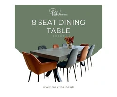 8 seat dining table