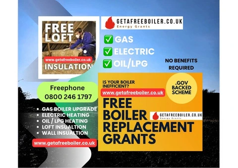 FREE BOILER HEATING GRANTS