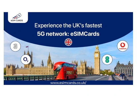Get Your eSIM UK Today – Stay Connected Anywhere