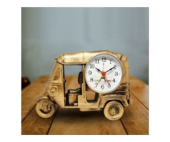 Unique Design Modern Three Wheeler Clock Gift