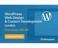 WordPress Web Design & Custom Development London – First Invoice 10% Off