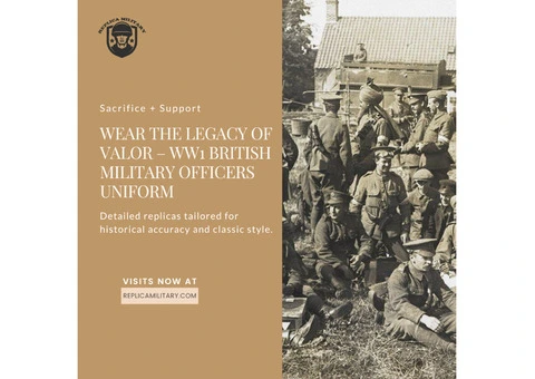 WW1 British military uniforms