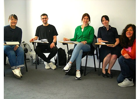 Italian group course. Pre-Intermediate level A2 in central London