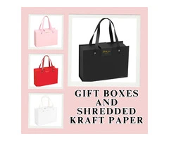 Luxury Paper Gift Boxes with Fillers – Kraft Gift Boxes UK