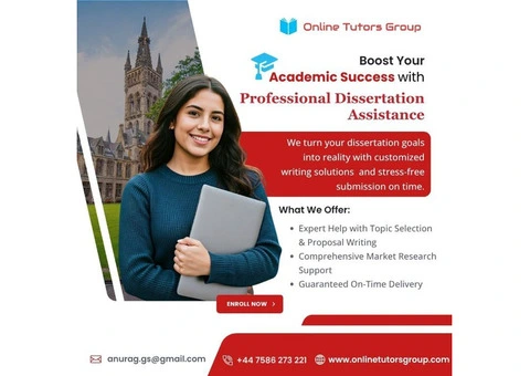 Best Dissertation Writing Service in London, UK