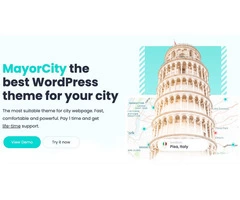I will create wordpress website for city municipality or blog
