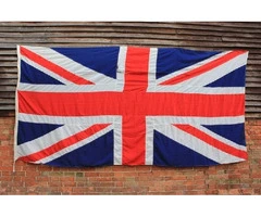 Add Classic Charm to Your Space with a Vintage UK Flag