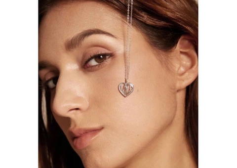 Silver heart necklace - 5/5