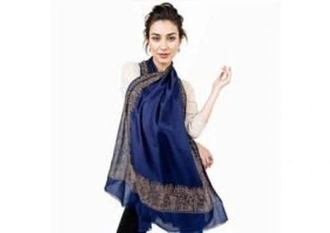 Luxury Pashmina Stole With Crystals– TCG London