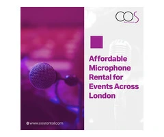 Affordable Microphone Rental for Events Across London