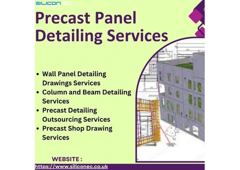 Precast Panel Detailing Services in Manchester,UK