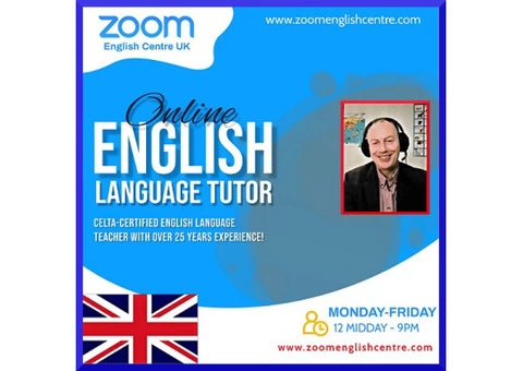 Online British English Classes, Via Zoom, From Qualified And Experienced Native English Teacher - 4/10