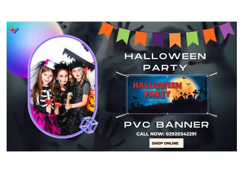 Halloween PVC Banner Printing Cheap Banner Printing In UK