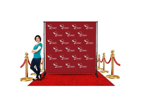 Step And Repeat Backdrops | logo Banners - 1/4