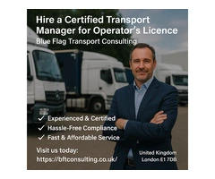 Hire a Certified Transport Manager for Operator's Licence – Blue Flag Transport Consulting