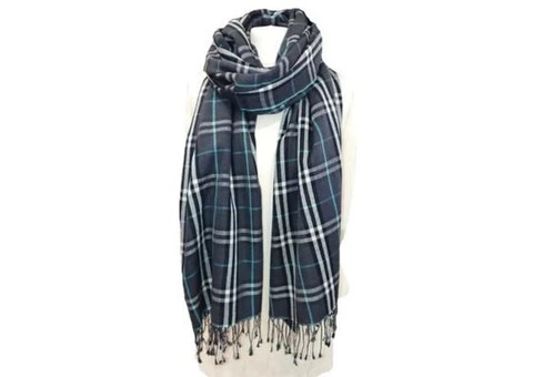 Grey Thomson Pashmina Shawl | TCG London - 3/4
