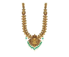 Gold Haram Designs | Traditional Grandeur by CMR Jewellery
