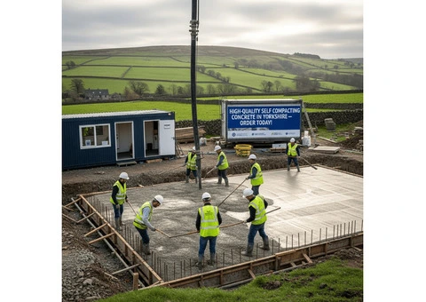 High-Quality Self Compacting Concrete in Yorkshire – Order Today!