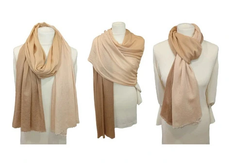 Large Shaded Pashmina Cashmere Stole | TCG London