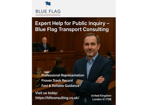 Expert Help for Public Inquiry – Blue Flag Transport Consulting