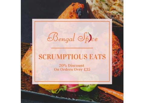 20% Discount On Orders Over £35