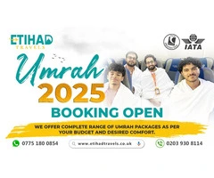 Umrah Packages 2025 | Avail Best Offers from Etihad Travels