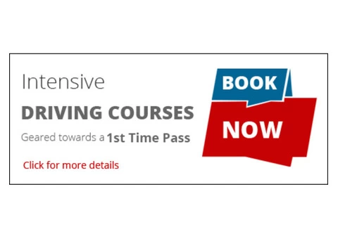 For Online Booking Discount on Intensive Driving Course, Visit Pass Now!