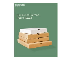 Buy Custom Printed Pizza Boxes & Accessories at Packaging By Polymer