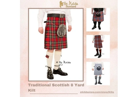 Traditional Kilt – Authentic Scottish Highland Wear