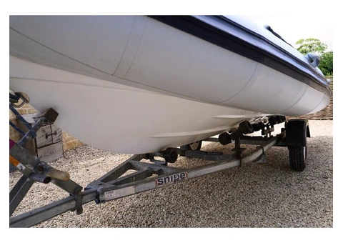Valiant RIB 4.5M, inflatable boat 50hp Mercury + trailer - 4/6