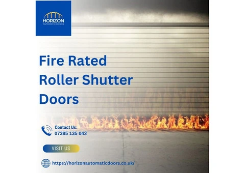 High-Quality Fire Roller Shutter Doors for Maximum Security
