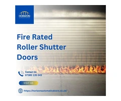 High-Quality Fire Roller Shutter Doors for Maximum Security